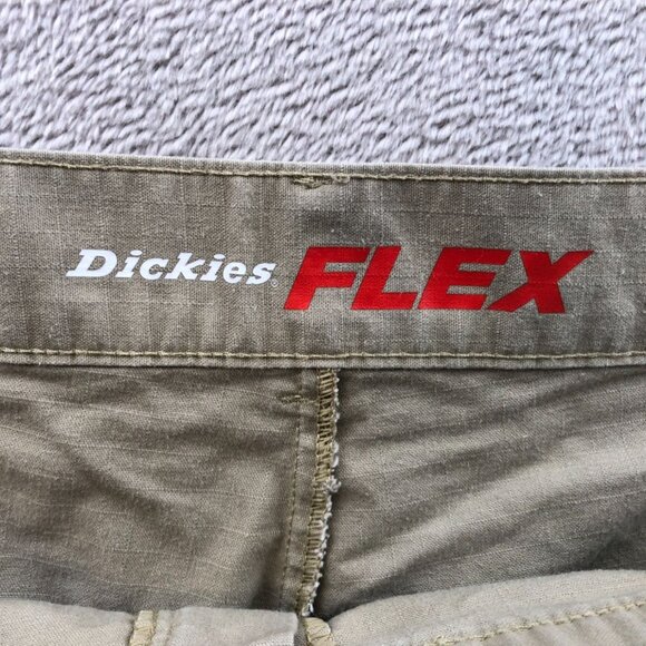 Dickies Mens Cargo Shorts Size 42 Lot Of Two Flex Outdoors Casual Tan Gray - Picture 14 of 16